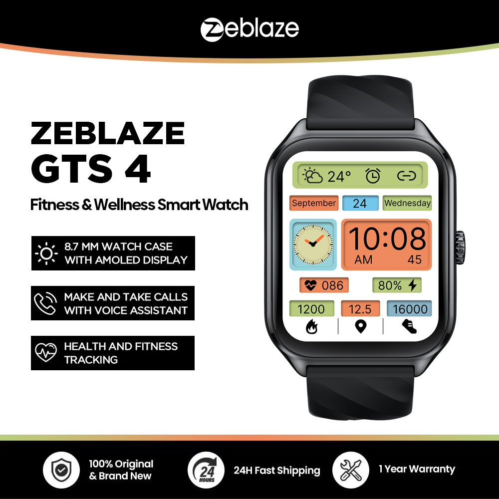 Gps Running Watch - New Zeblaze GTS 4 Voice Calling