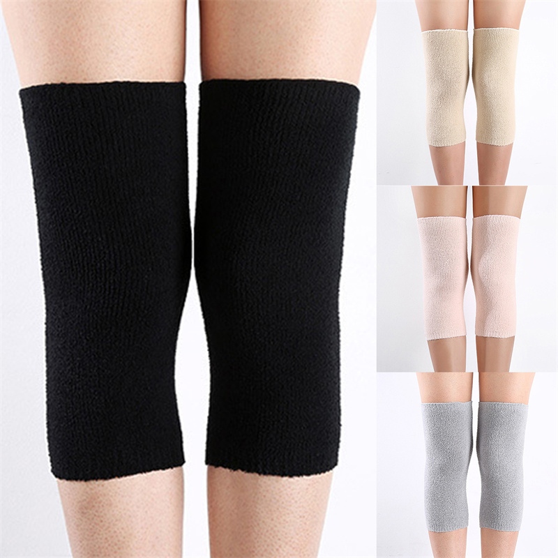 Running Gear For Winter - 1 Pair Winter Warm Knee Pads