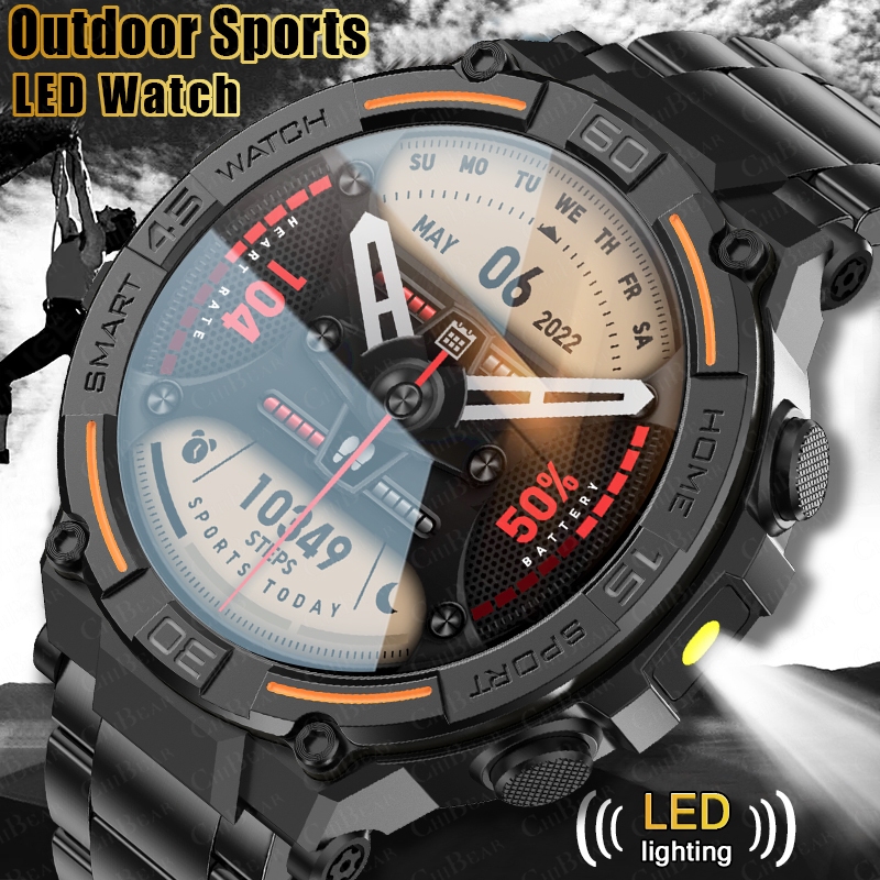 Gps Running Watch - Outdoor Military Rugged Smartwatch Men GPS