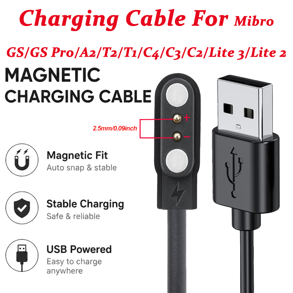 USB Charger Cable For Smart Wa - Gps Running Watch ulasan dan harga