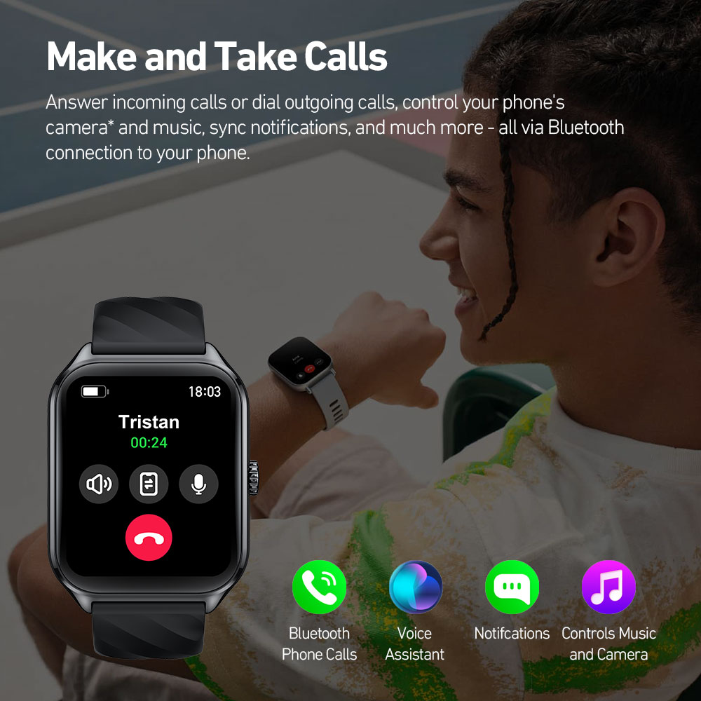 New Zeblaze GTS 4 Voice Callin - Gps Running Watch ulasan dan harga