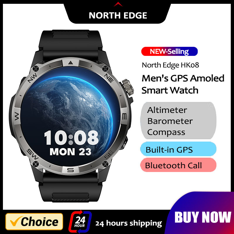 NORTH EDGE GPS Sports Smart Wa - Gps Running Watch ulasan dan harga
