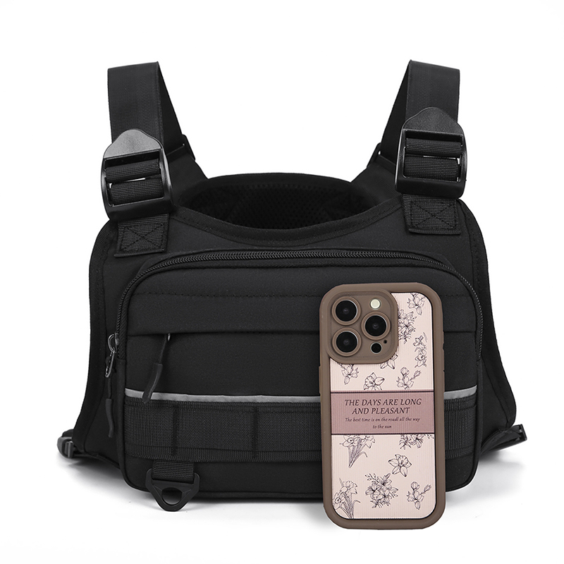 Tactical Outdoor Chest Bag Uni - Running Gear Backpack ulasan dan harga