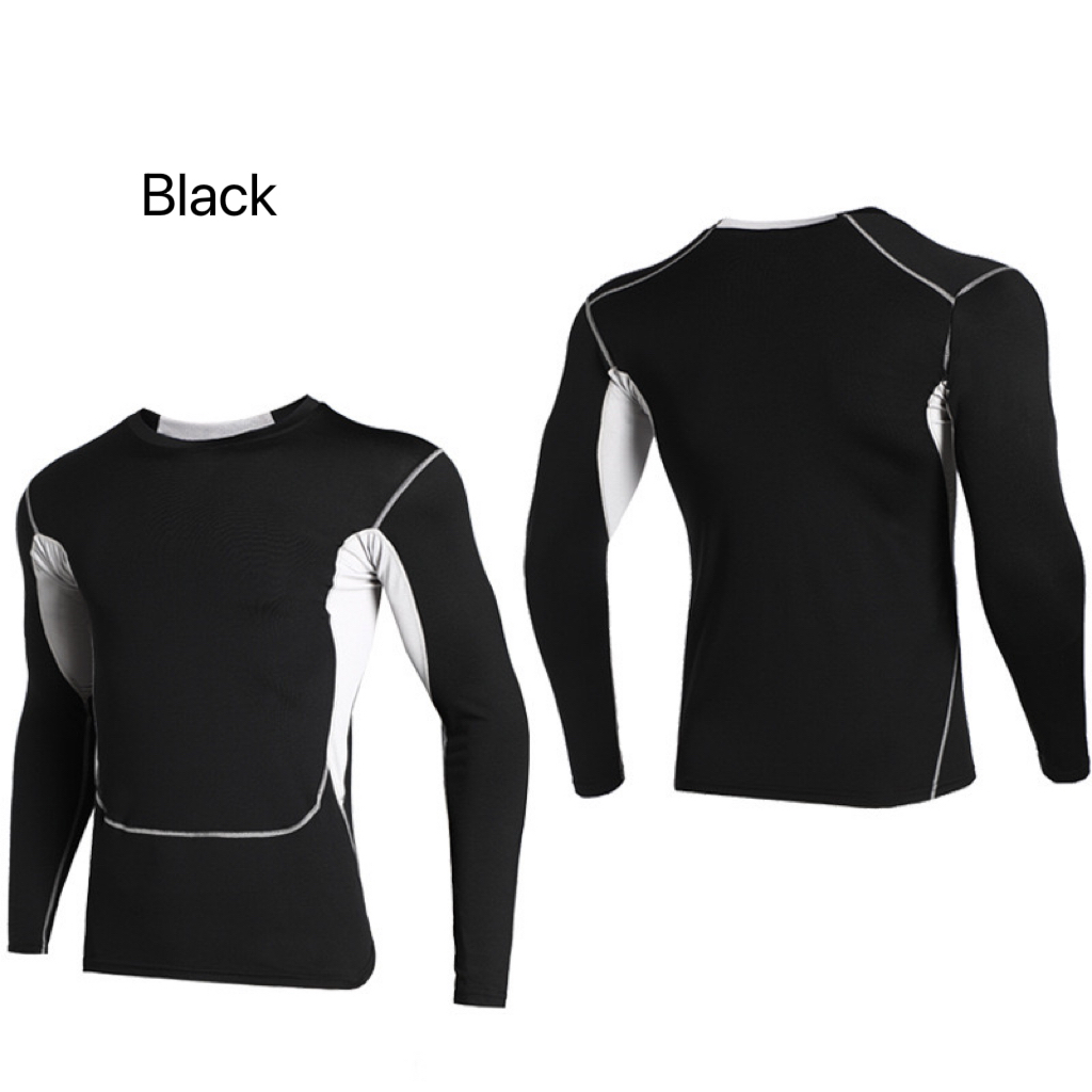 Men's Thermal Compression Shir - Running Gear For Winter ulasan dan harga