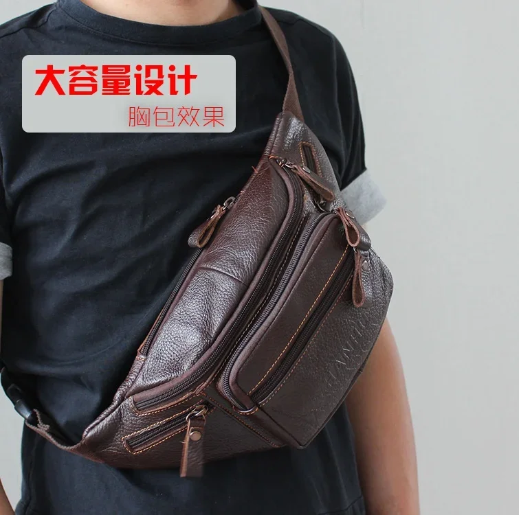 Genuine Cowhide Leather Waist  - Running Gear Backpack ulasan dan harga