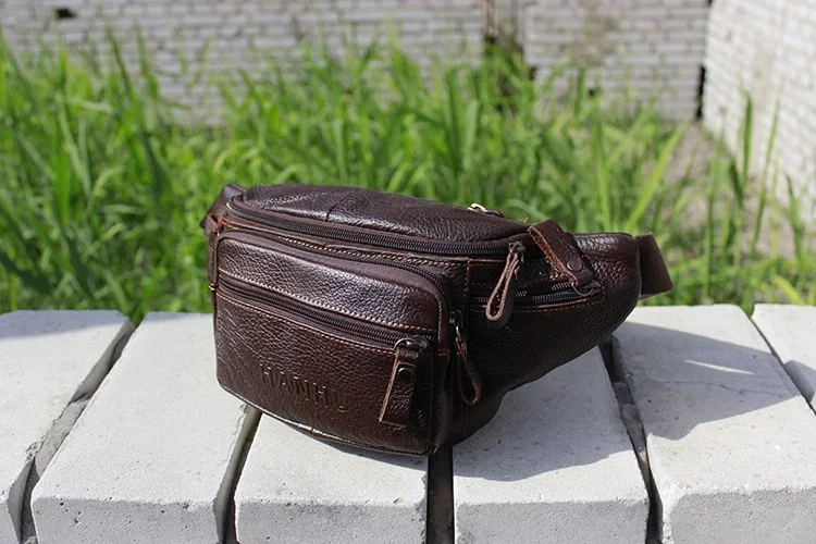 Genuine Cowhide Leather Waist  - Running Gear Backpack ulasan dan harga