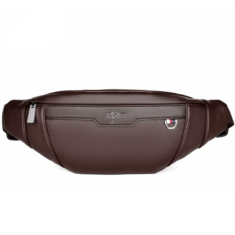 Business Leather Waist Bag Mul - Running Gear Backpack ulasan dan harga