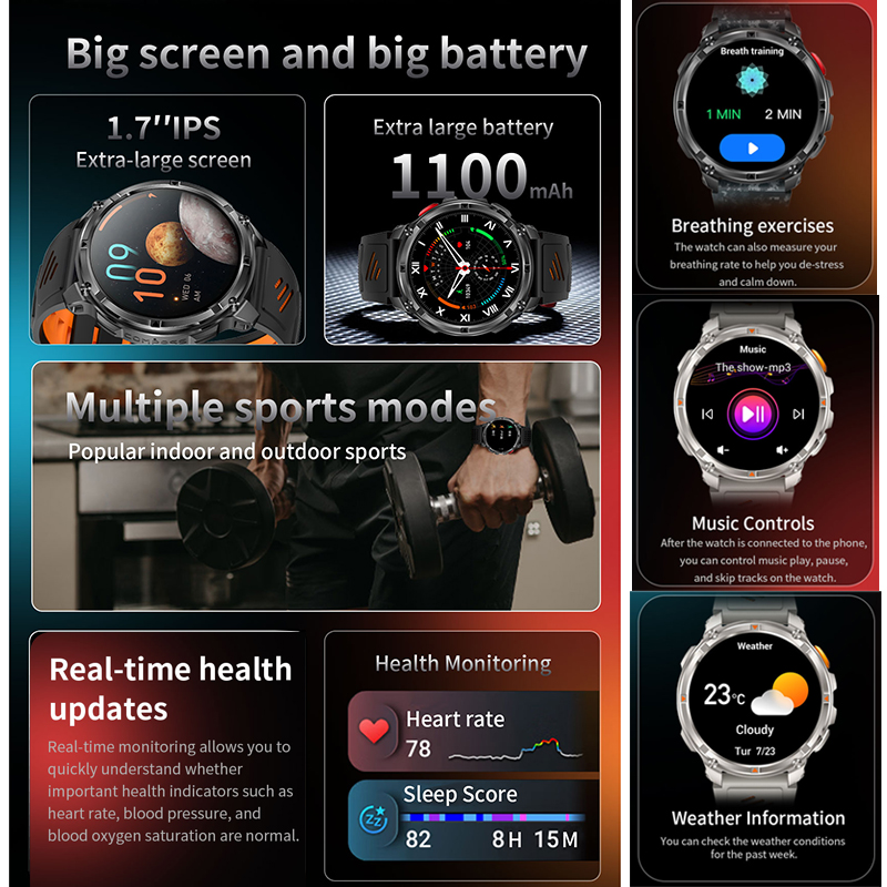 2026 New T-Rex3 Pro 1100mAh Ba - Gps Running Watch ulasan dan harga