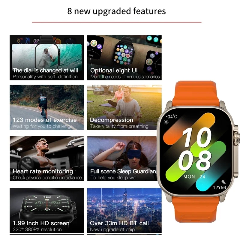 Original T900 Ultra 2 Smart Wa - Gps Running Watch ulasan dan harga