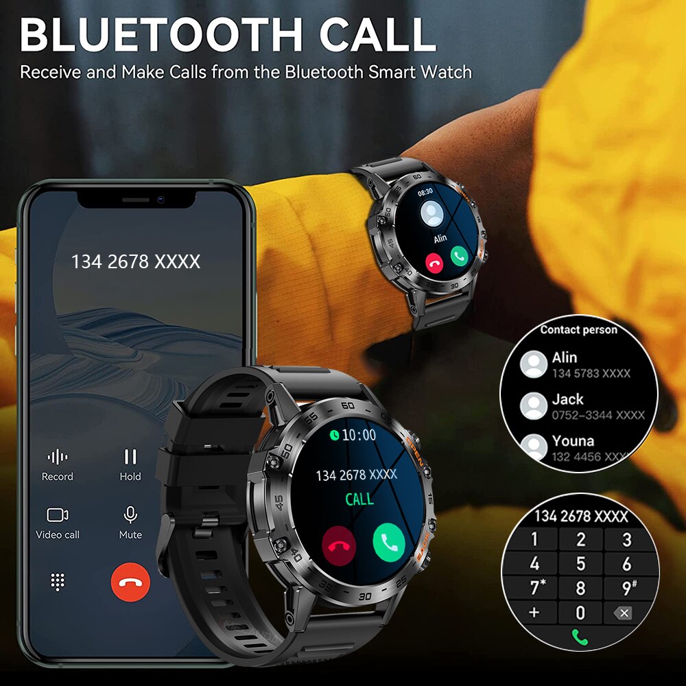 MEVADEN Steel 1.39 inch Men Lu - Gps Running Watch ulasan dan harga