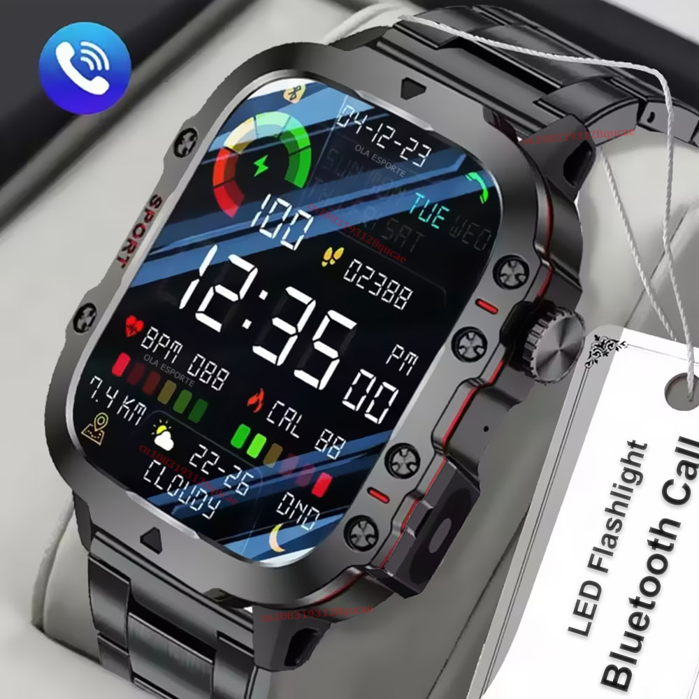 2026 New Military Smart Watch  - Gps Running Watch ulasan dan harga