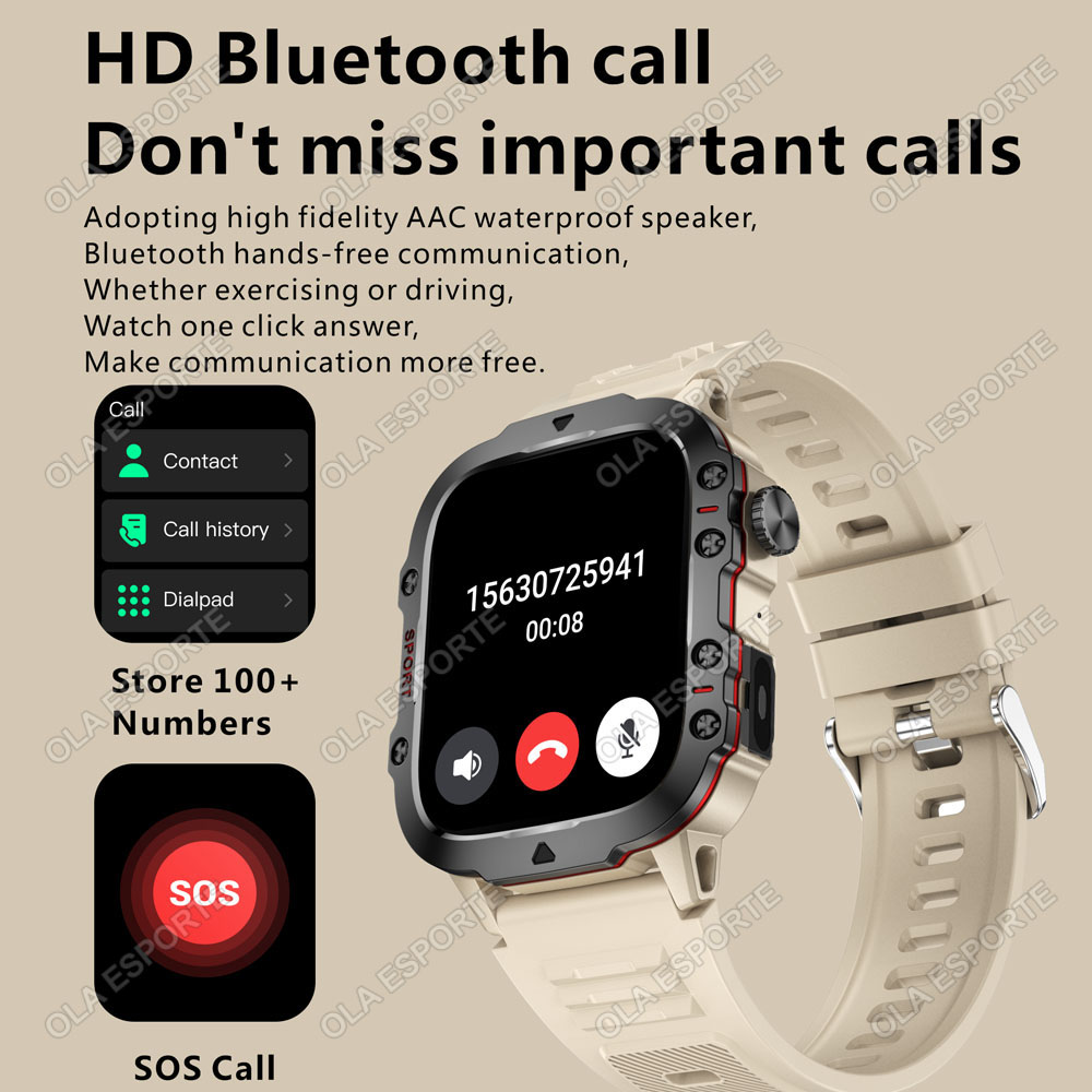 2026 New Military Smart Watch  - Gps Running Watch ulasan dan harga