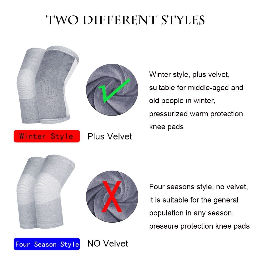 WOSWEIR-1 Pair Winter Warm Kne - Running Gear For Winter ulasan dan harga